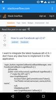 1 Schermata StackUp - StackOverflow Client