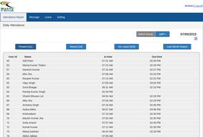 WebifyITS Attendance Solution screenshot 3