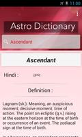 Astro Dictionary capture d'écran 3