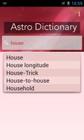 Astro Dictionary Affiche