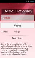 Astro Dictionary capture d'écran 1