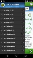 Al Quran Juz 10 Full Audio ( O capture d'écran 2