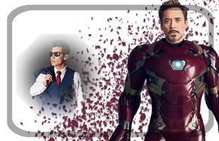 Iron man Photo Frame and Photo Editor screenshot 1