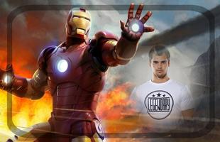 Iron man Photo Frame and Photo Editor capture d'écran 2