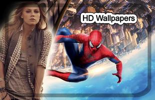 Spiderman Photo Editor with Spiderman HD Wallpaper 截图 3