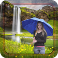 Waterfall Photo Frame