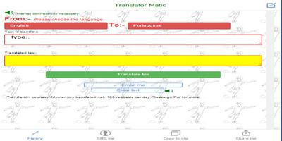 Word translator translate app imagem de tela 3