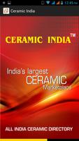 Ceramic India Affiche