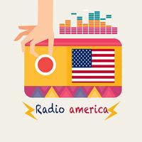 Radio America ( USA ) Cartaz