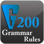 200 GRAMMAR RULES ícone