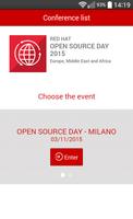 Red Hat Open Source Day 2015 الملصق