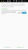 Crocodile Browser AdBlocker Plakat