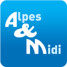 Alpes & Midi icône