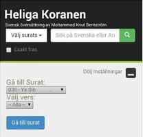 Heliga Koranen screenshot 1