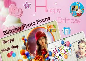 Birthday Photo Frame poster