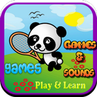Panda Games For Kids Free icône