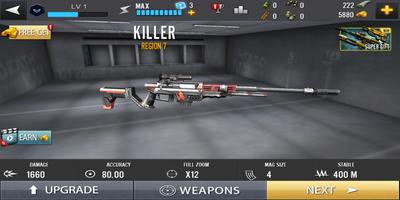Ghost Sniper Shooter  ： Contract Killer Screenshot 3