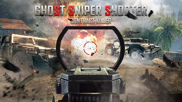 Ghost Sniper Shooter  ： Contract Killer الملصق