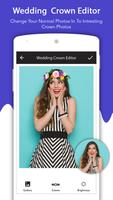 برنامه‌نما Wedding Crown Photo Editor عکس از صفحه