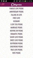 Love poems for him capture d'écran 2