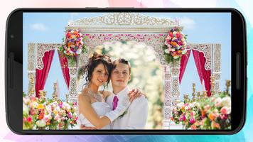 Molduras fotográficas de casamento Cartaz