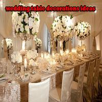 wedding table decorations ideas Affiche