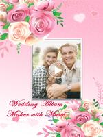 Wedding Video Album Maker With Music Affiche