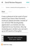 برنامه‌نما WeddingWire Review Manager عکس از صفحه