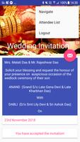 Wedding Invitation स्क्रीनशॉट 1