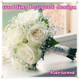 Wedding bouquet flowers design