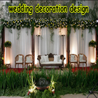 wedding decoration design icon