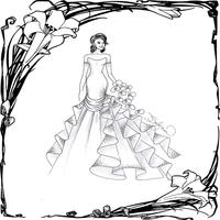 Wedding Dress Design โปสเตอร์
