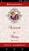 Ashutosh weds Shreya poster