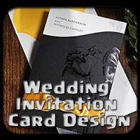 Wedding Invitation Card Design Affiche