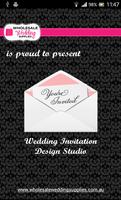 Wedding Invitation Design App Affiche