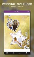 Wedding Love Photo Frame Effects ภาพหน้าจอ 1