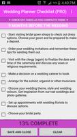 2 Schermata Wedding Planner Checklist