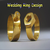 wedding ring design icon