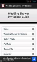 Wedding Shower Invitations Affiche
