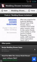 Wedding Shower Invitations capture d'écran 1