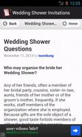 Wedding Shower Invitations capture d'écran 2