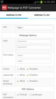 Webpage to PDF Converter poster