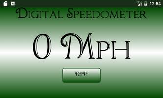 Digital Speedometer captura de pantalla 1