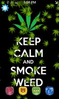 weed Marijuana Smoke Live Wallpaper poster