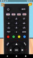 Remote Control For Polaroid TV โปสเตอร์