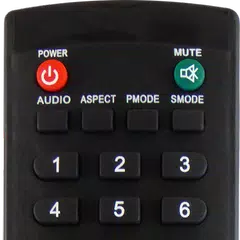 Remote Control For Supra TV