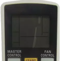 AC Remote Control For Fujitsu