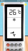 Remote Control For Gree AC پوسٹر