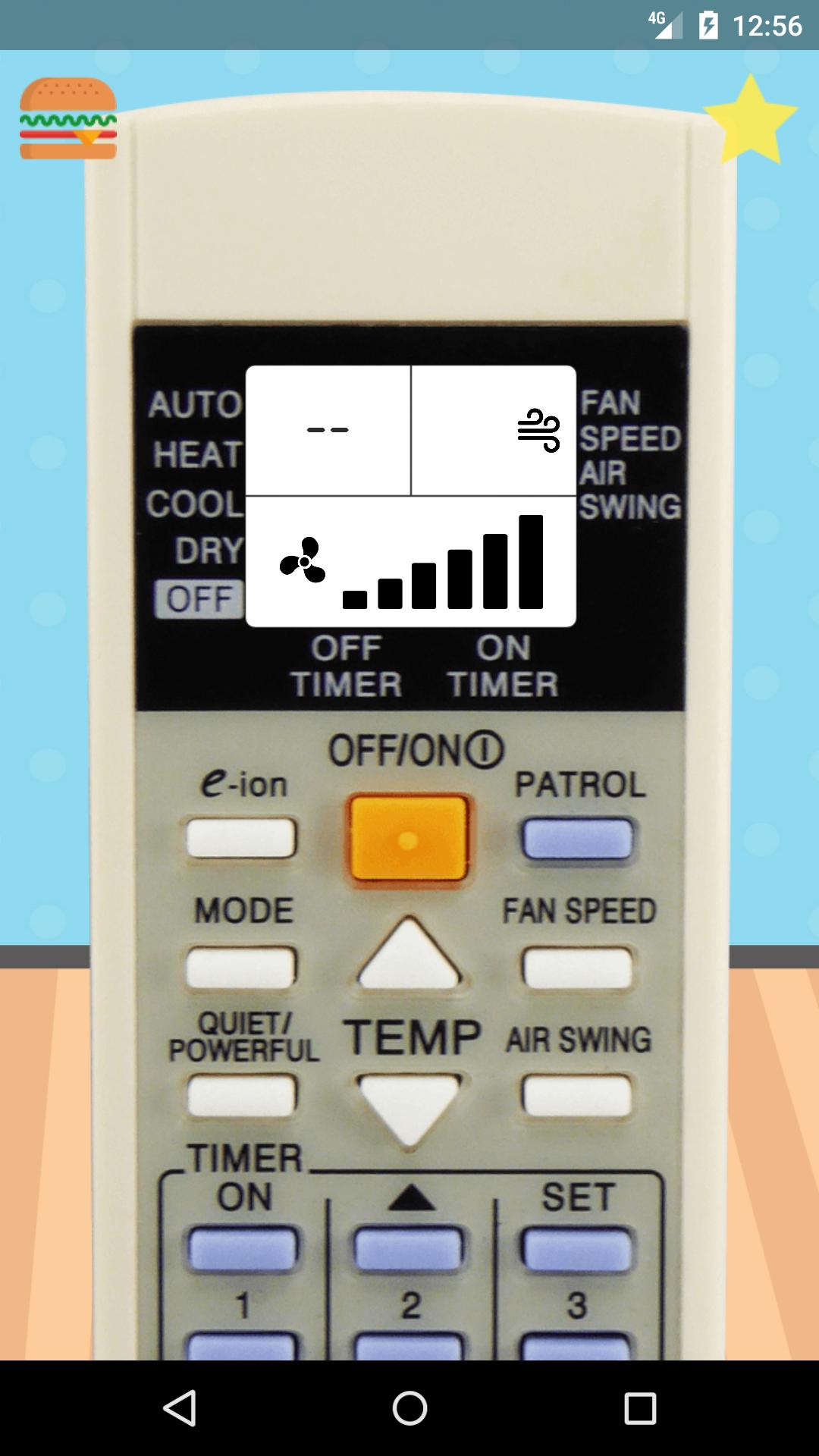 Fernbedienung für die Klimaanlage Panasonic für Android - APK herunterladen