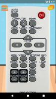 Remote Control For Panasonic Projector poster